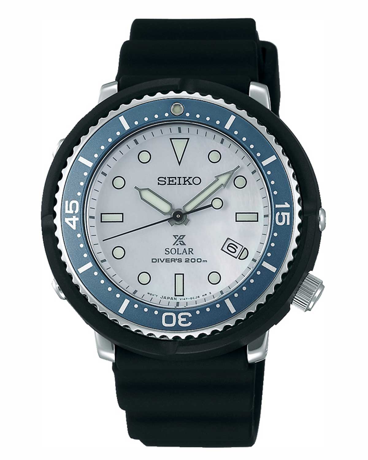 スタイリッシュなセイコープロスペックスのダイバーズウオッチ