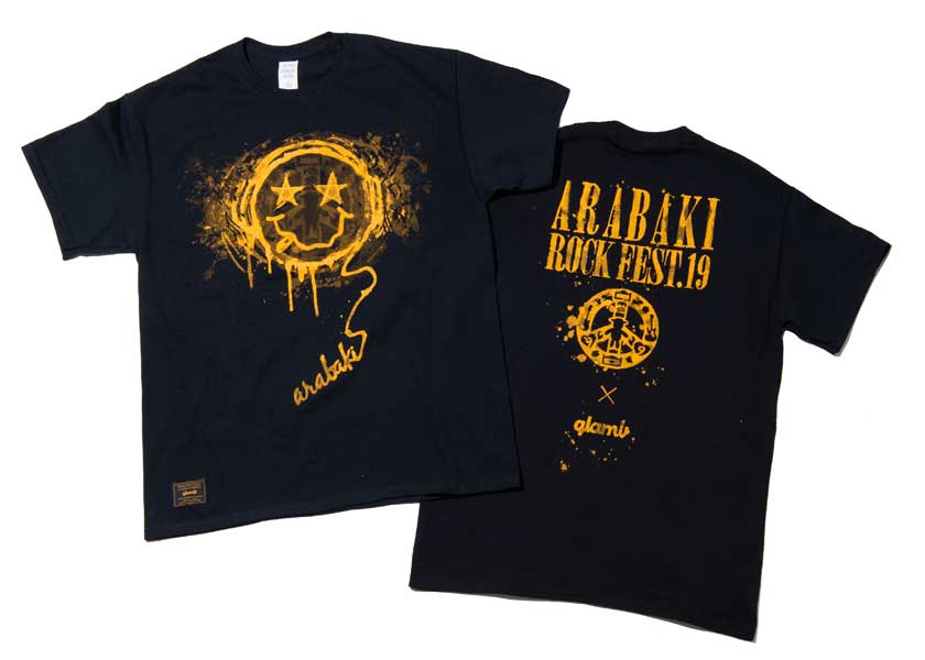 ARABAKI ROCK FEST.19」とglambのコラボTシャツが発売