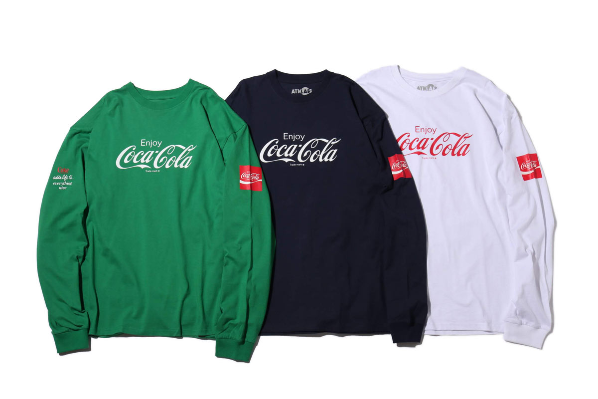 コカ・コーラのロゴがスタイリッシュ！アトモス ラボとの