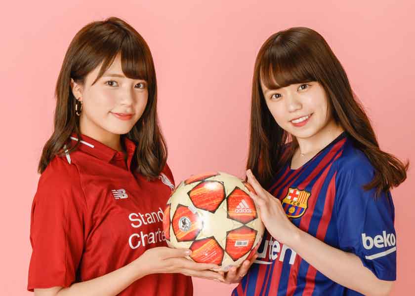 ユニホーム女子最強説！ ミス・キャンパス×UEFA CHAMPIONS LEAGUE、バルセロナvsリバプール戦からお届け！ | ライフスタイル |  FINEBOYS Online