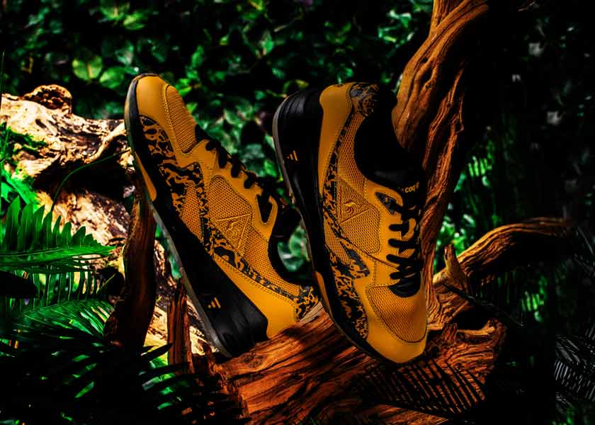 ルコックスポルティフの最新コラボスニーカーは”毒々しさ”がコンセプト