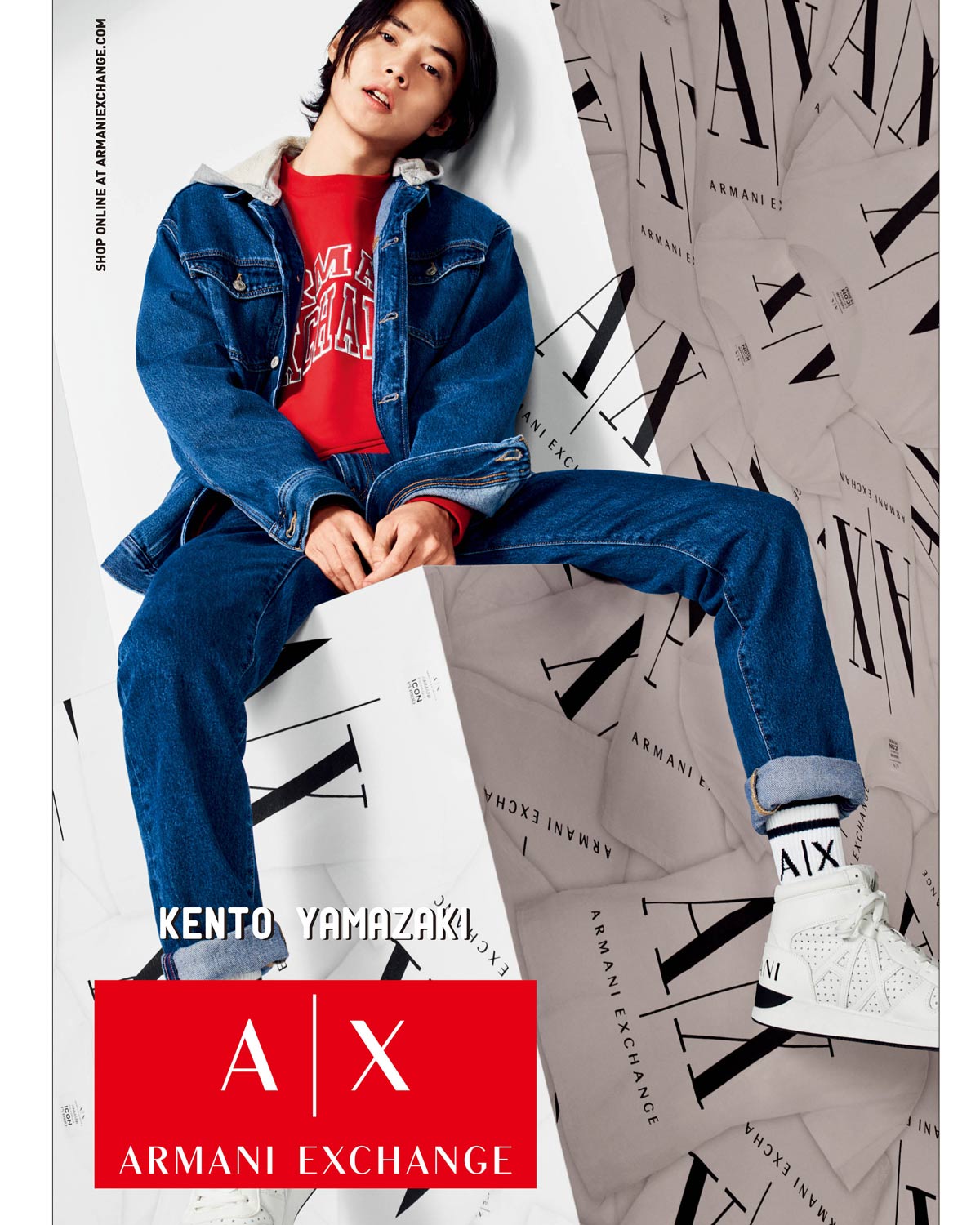 【送料無料】山﨑賢人さん掲載ページ（約A3サイズ）#8886 送料無料】山﨑賢人さん掲載ページ（約A3サイズ）#8886