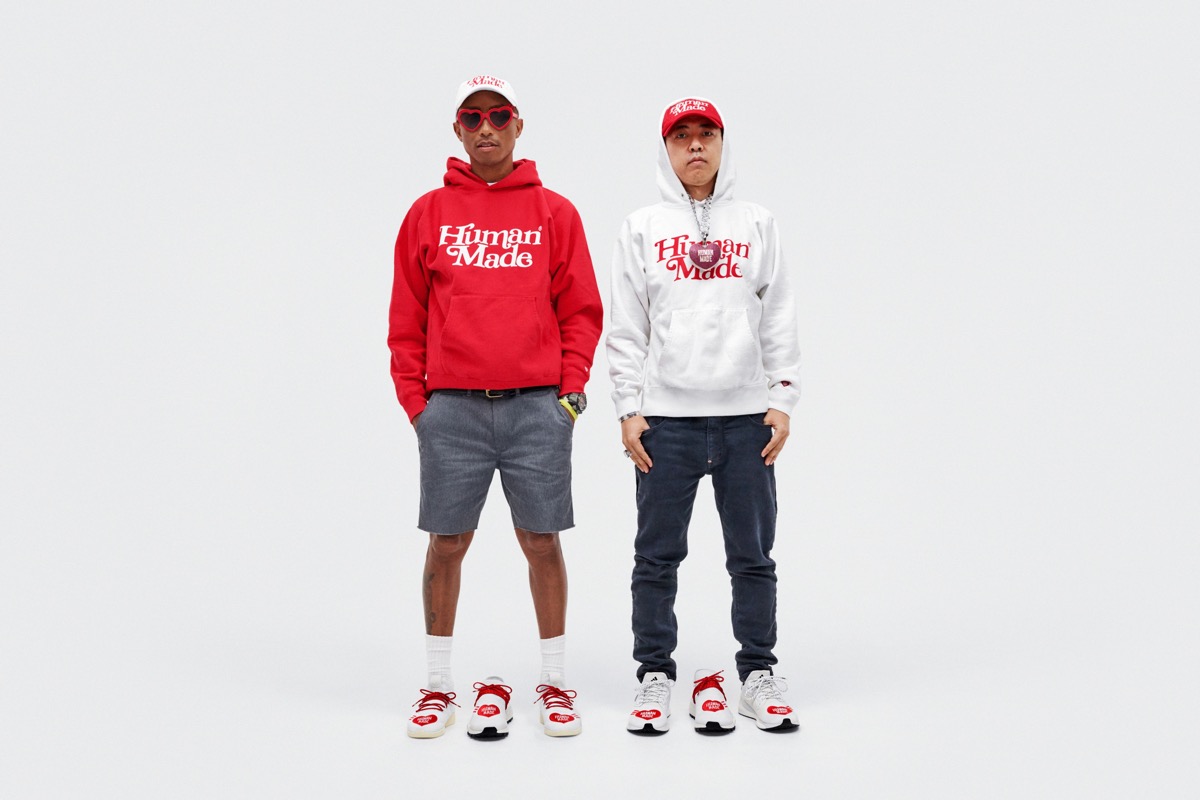 アディダス オリジナルス×ファレル・ウィリアムスのコラボにNIGO