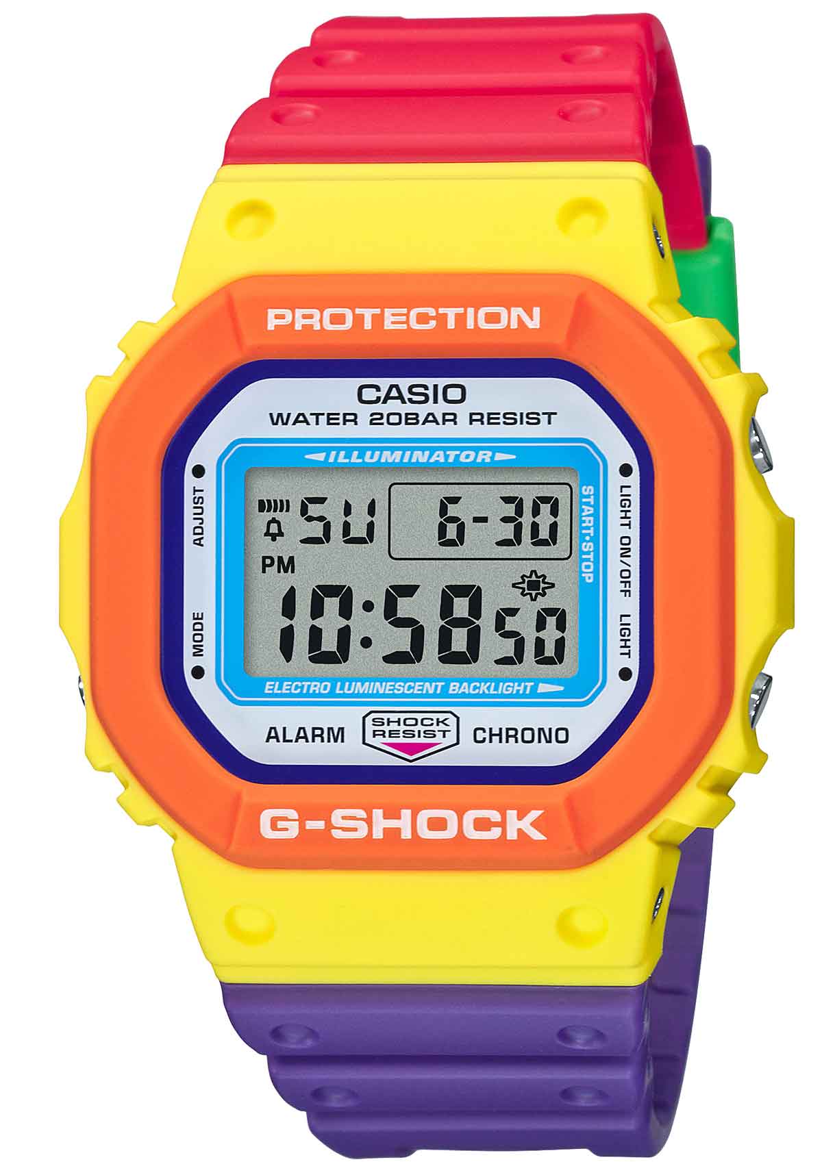 G-Shock コレクション 多色 樹脂バンド 新開発“メタル調の樹脂バンド”を搭載したG-SHOCK - Impress Watch