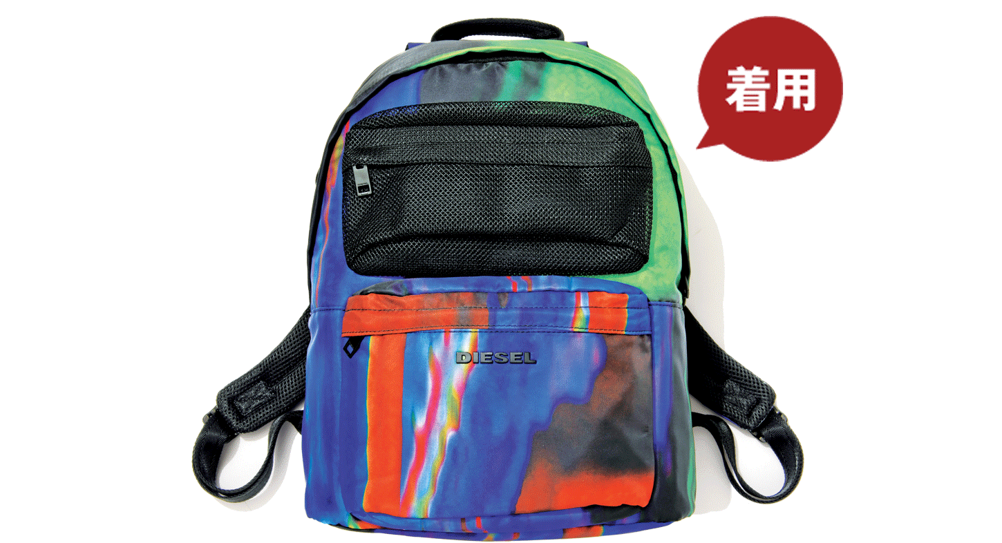 ディーゼルのバッグとシューズで作る杉野遥亮的、オフはこんな格好で