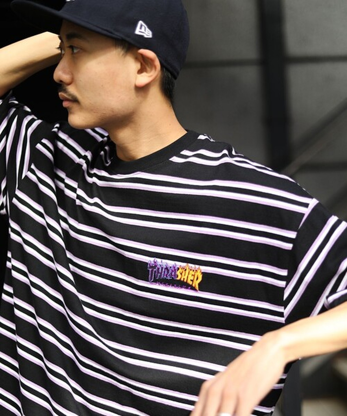 新品 main story 今季 ボーダーTシャツ 6yサイズ 45140021829_C_3.jpg