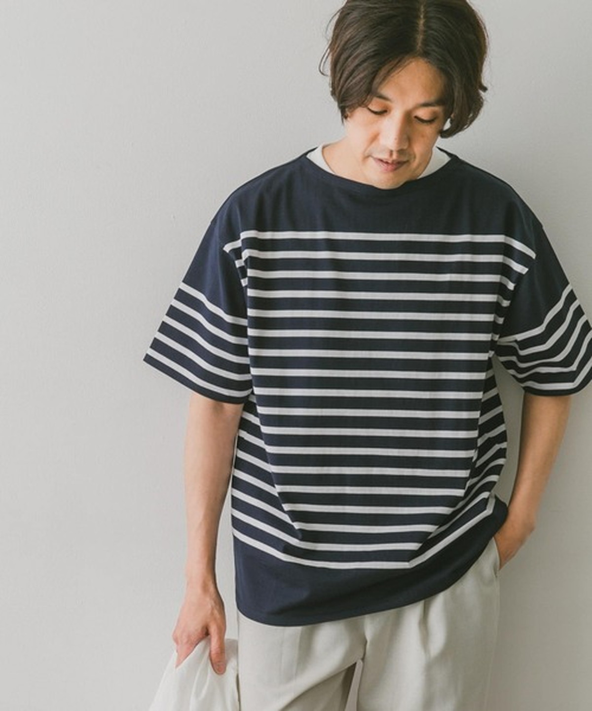 新品 main story 今季 ボーダーTシャツ 6yサイズ 今夏必携】1枚でサマになるボーダーTをゲットしろ