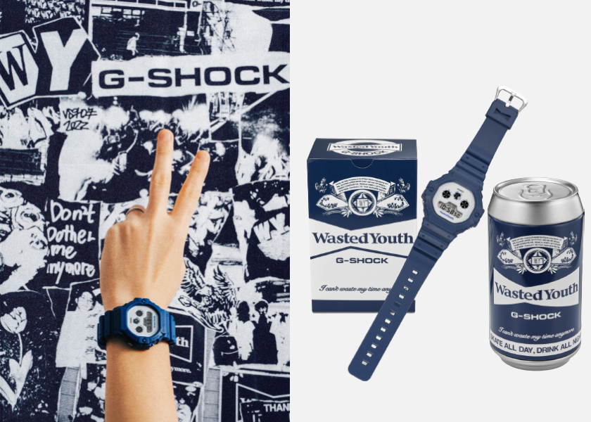 即完売の予感！G-SHOCK×Wasted Youthのコラボ腕時計が登場 | 時計