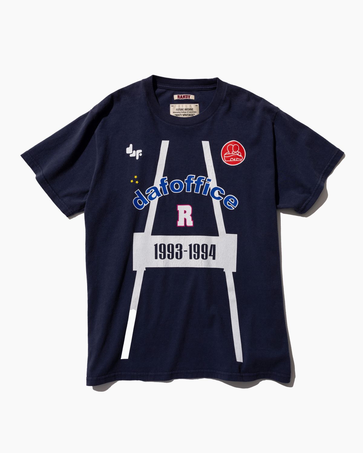BEAMS FUTURE ARCHIVE ANTI VINTAGE 肋骨プリント BEAMS YAMEPI × FUTURE ARCHIVE / PRINT TEE 