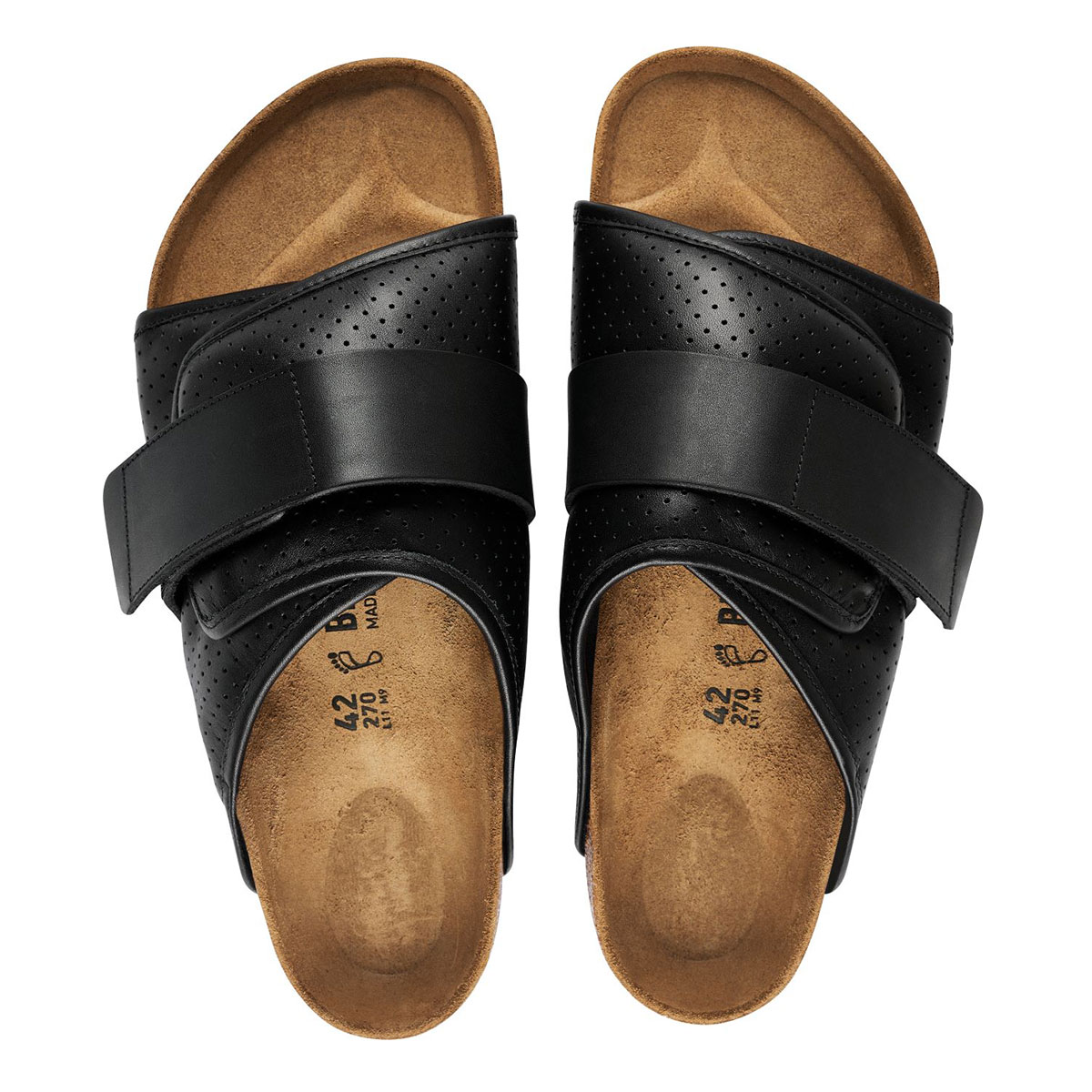 ビルケンシュトック　Kyoto 26cm レギュラー幅　ミッドナイト BIRKENSTOCK Kyoto Suede Leather SFB ”Midnight”［ミッドナイト