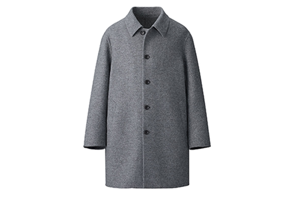 ★完売品★UNIQLO：C ユニクロC ダブルフェイスコート ブラウン M UNIQLO - UNIQLO：C ユニクロC ダブルフェイスコート ブラウン M