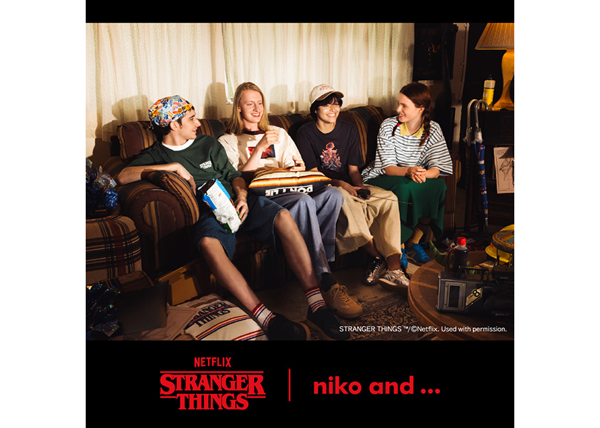 初コラボ！「ストレンジャー・シングス」×「niko and 」は即完売