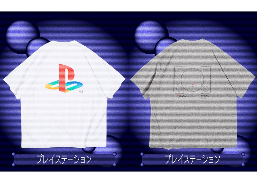 プレステの名作ゲームがTシャツに！