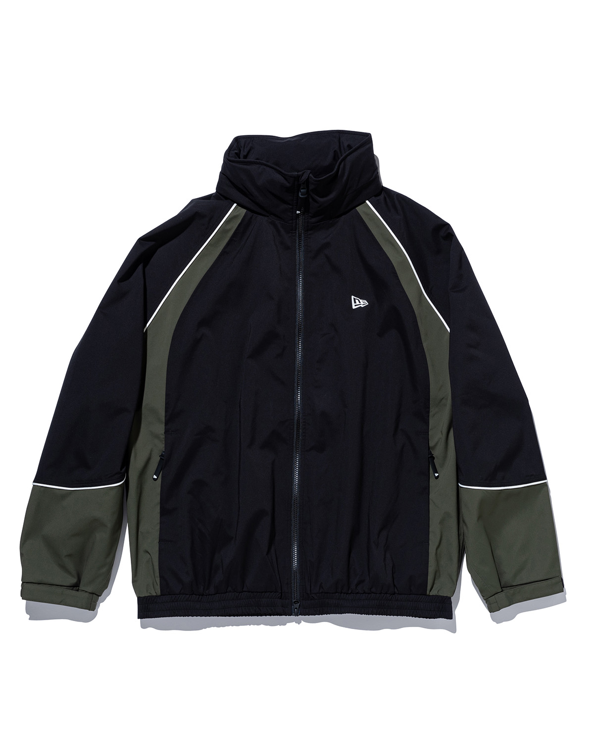 Drawer エンブロレースノーカラージャケット　ブラック　36 スノートラックジャケット NEW ERA SNOWBOARDING パイピング