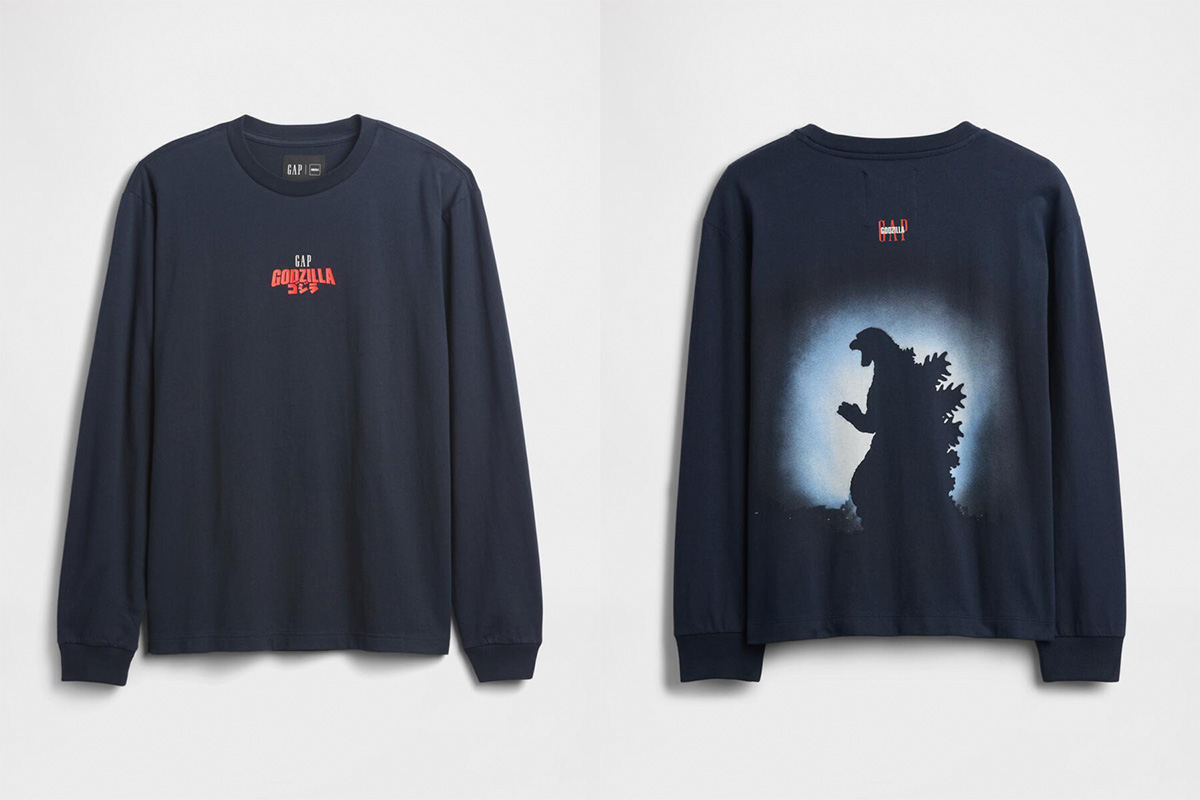 Gap」が、日本が世界に誇る最強の怪獣王「ゴジラ」との コラボアイテム