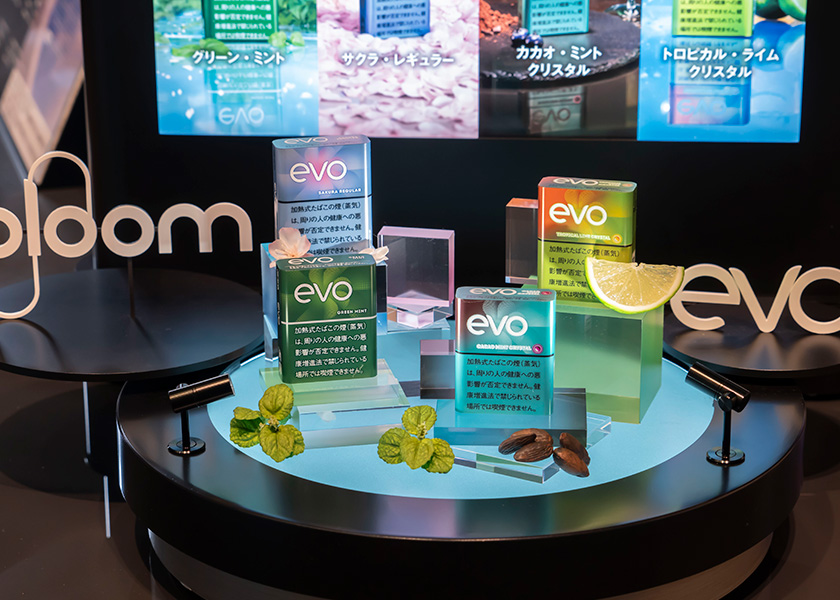 Ploom専用スティック「EVO（エボ）」から 個性豊かな新フレーバー4銘柄
