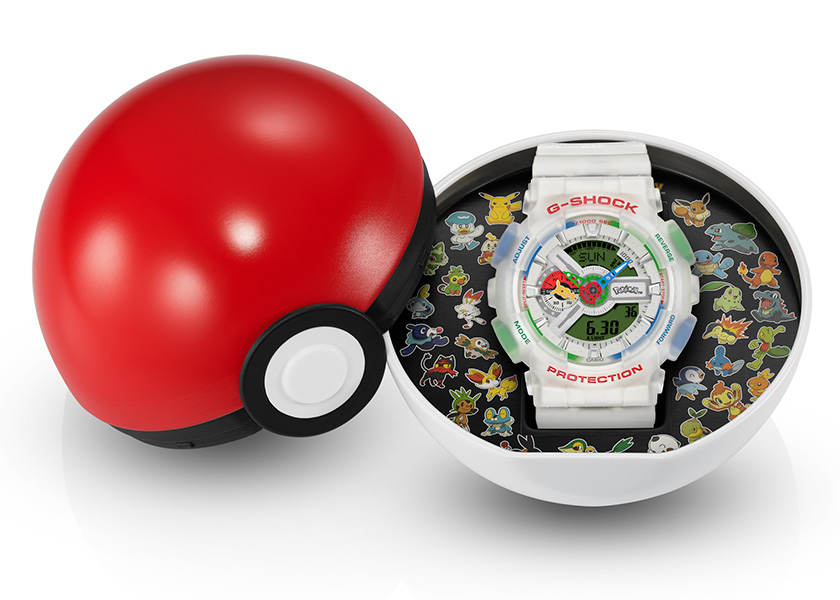 BABY-G×ピカチュウがコラボ！「ポケモン赤・緑」の世界観を時計で再現