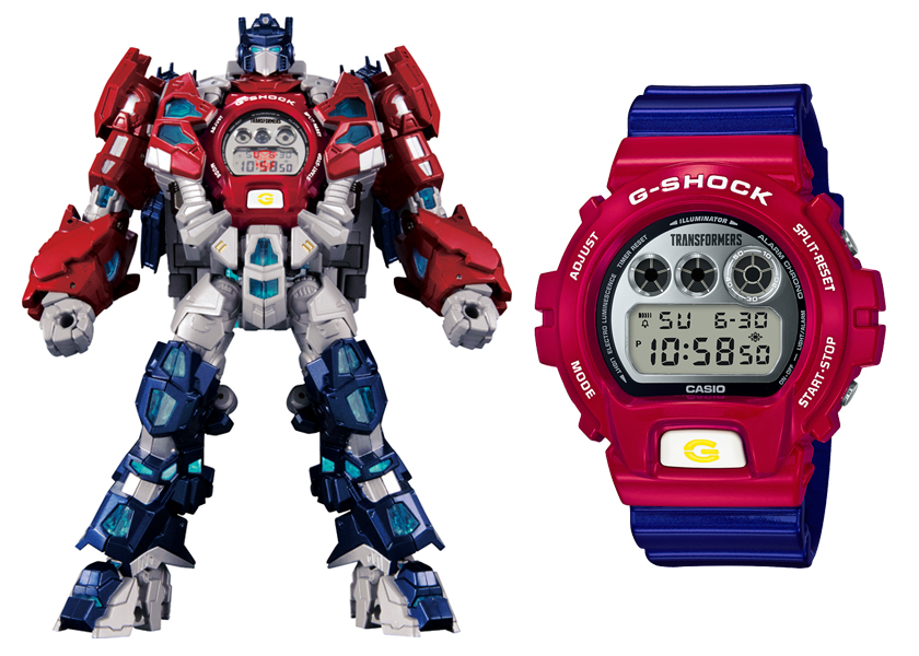 ロボットと合体 !? G-SHOCK×トランスフォーマーのコラボウオッチ