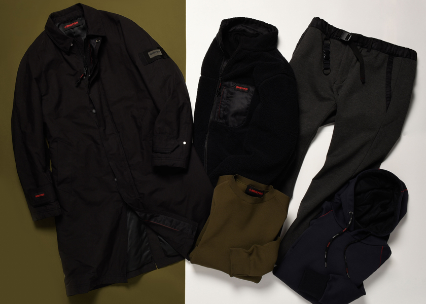 限定コラボ！ナノユニバース×ブリーフィングビジネスジャケットL/別注ブラック ブリーフィングが手掛けた、大人の色気ただよう機能美ウエア