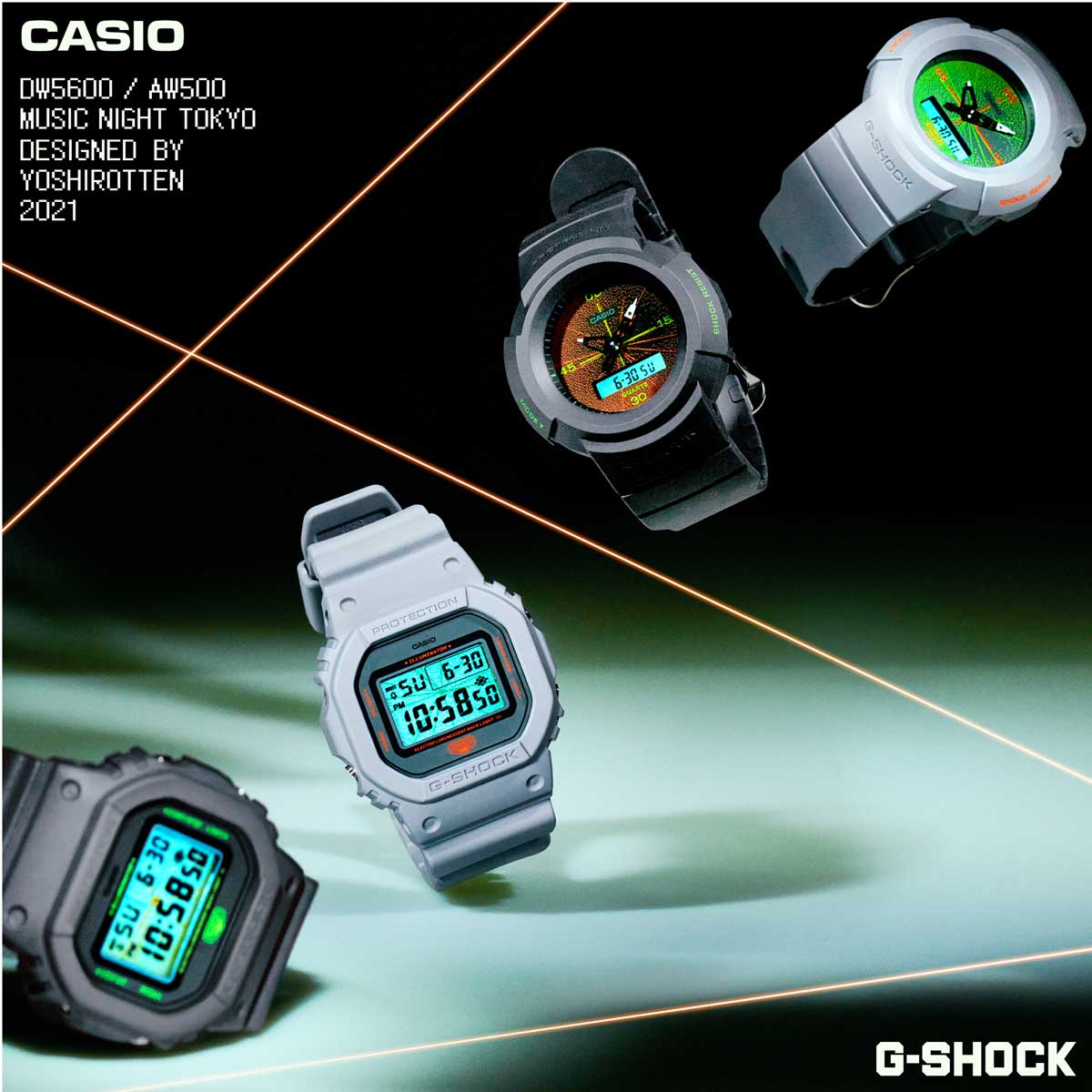 在庫定番超人気モデル　カシオ　G-SHOCK　DW-5600MNT-8JR 腕時計(デジタル)