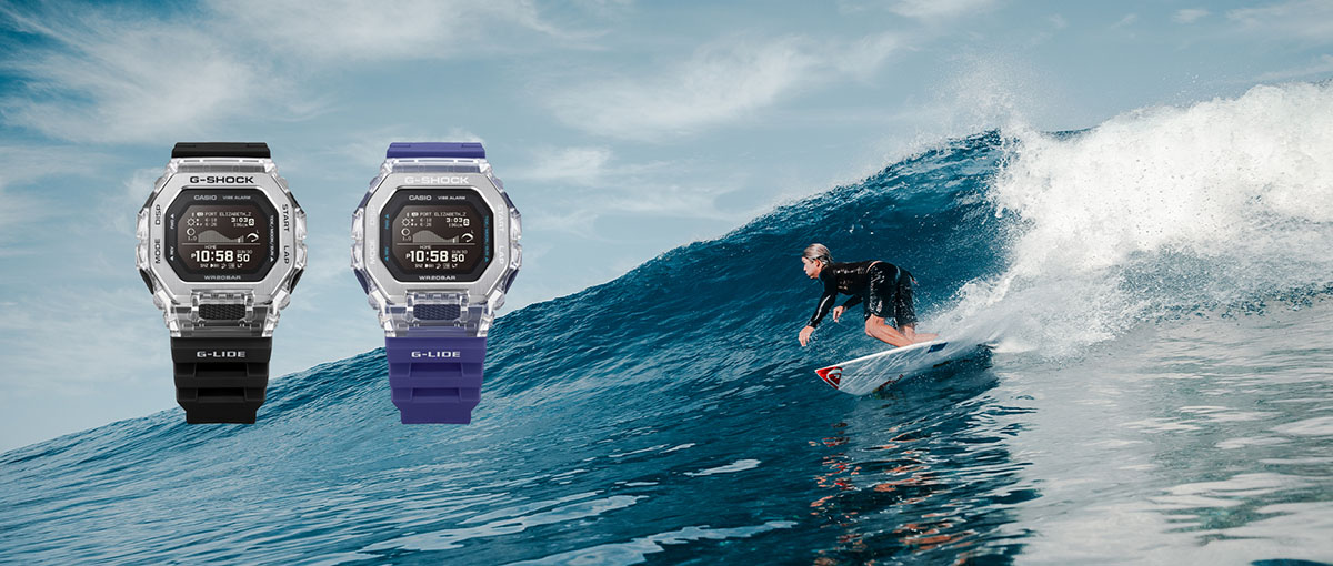 G-SHOCK】街でも海でも「G-LIDE」シリーズの新作を！ | 時計
