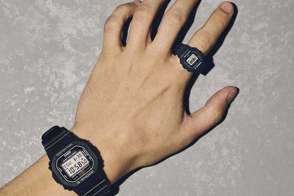 G-SHOCKが指輪サイズに⁉︎ 歴代最小の耐衝撃ウオッチ登場 | 時計