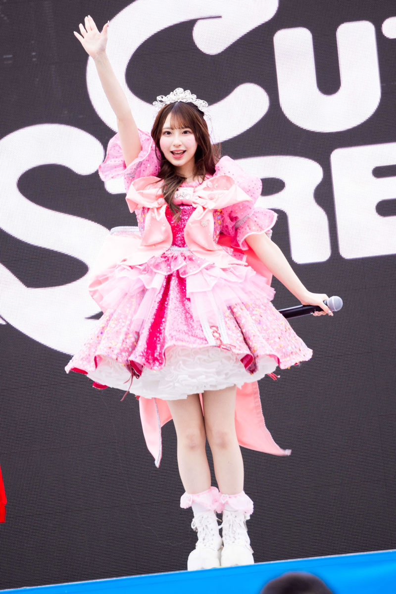 CUTIE STREETがユニ春で魅せた青春！ ライブ直後を直撃