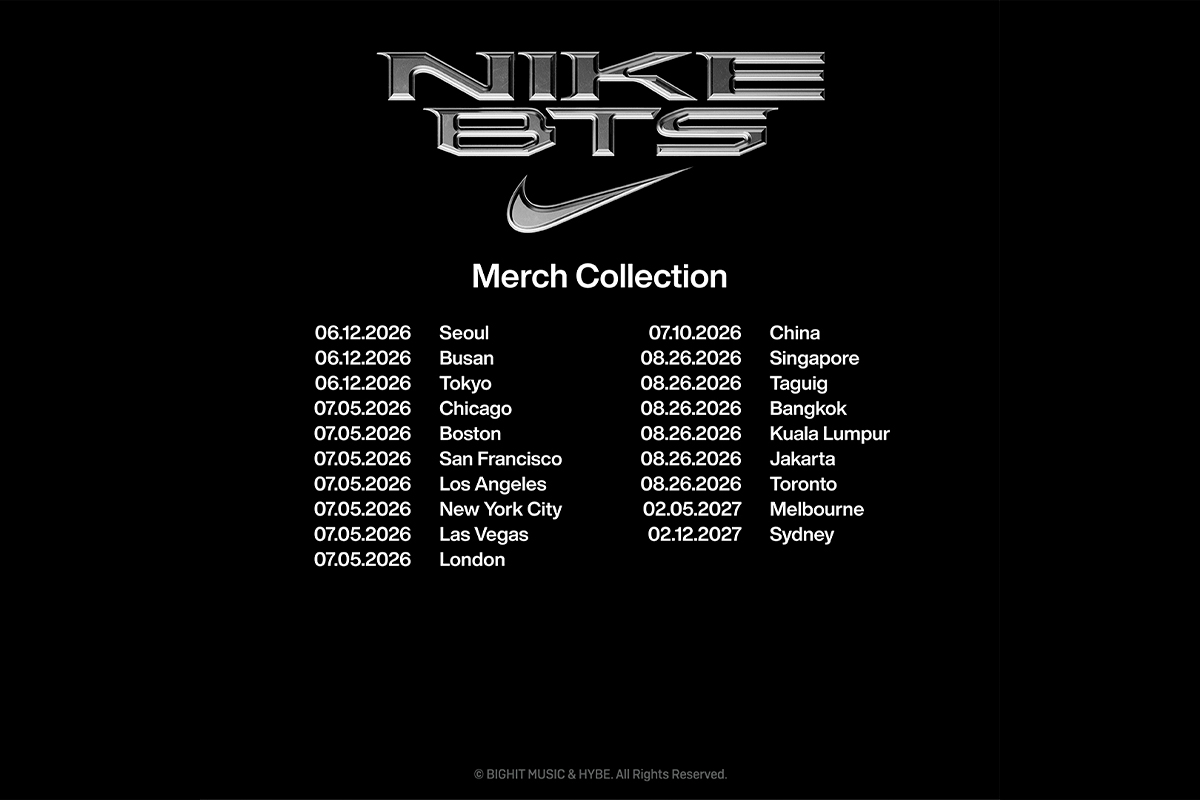 ナイキ × BTS】Nike By Youによるカスタマイズ体験を発表