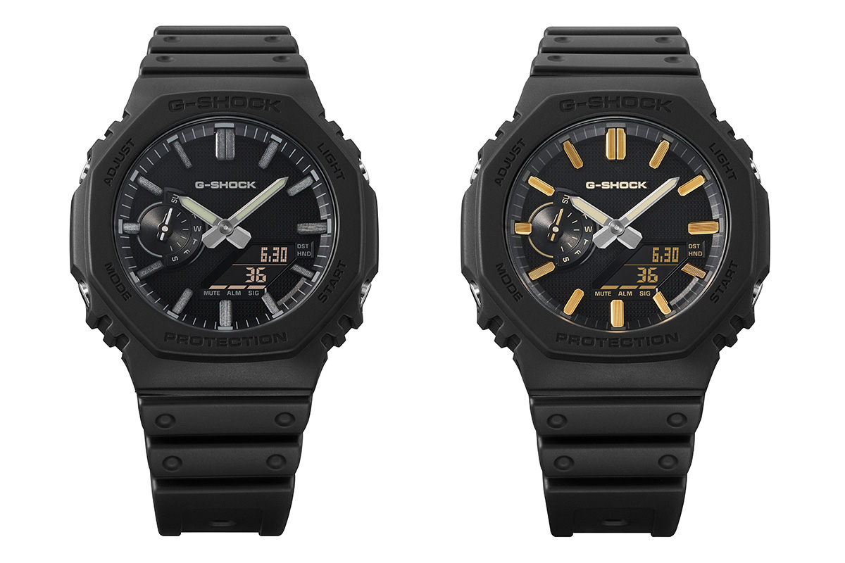 G-SHOCK】漆黒の新作LUXE BLACKがクールに登場！ | 時計 | FINEBOYS Online