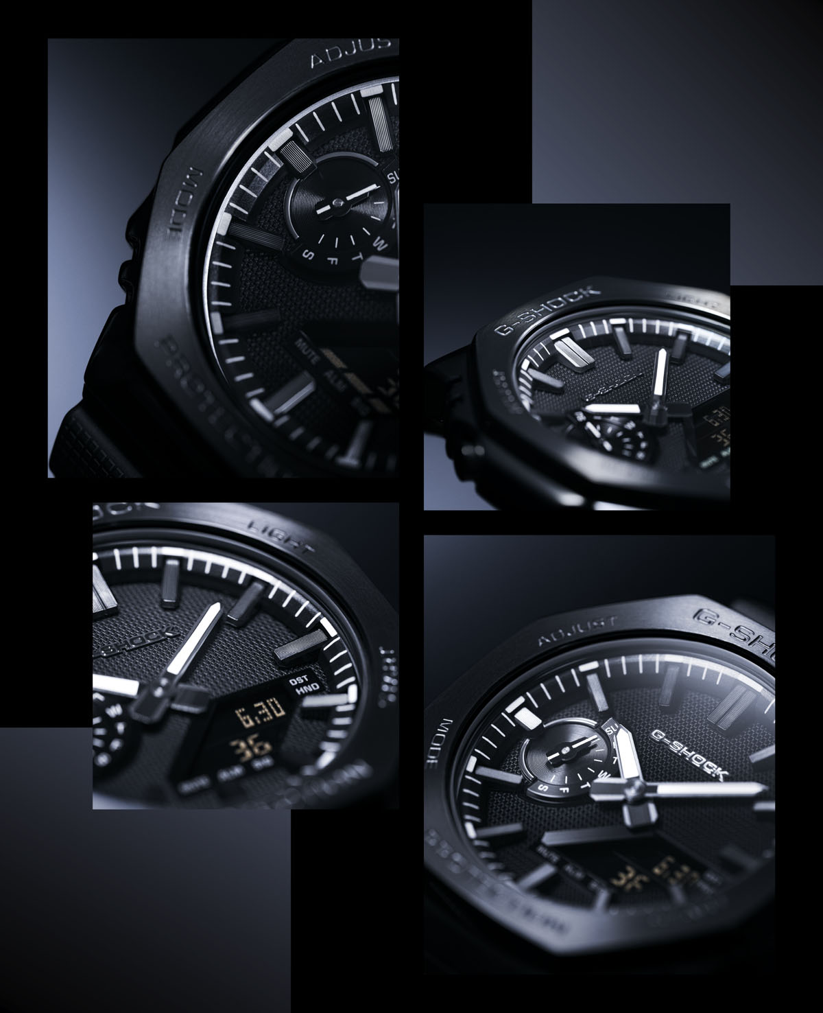 G-SHOCK】漆黒の新作LUXE BLACKがクールに登場！ | 時計 | FINEBOYS Online