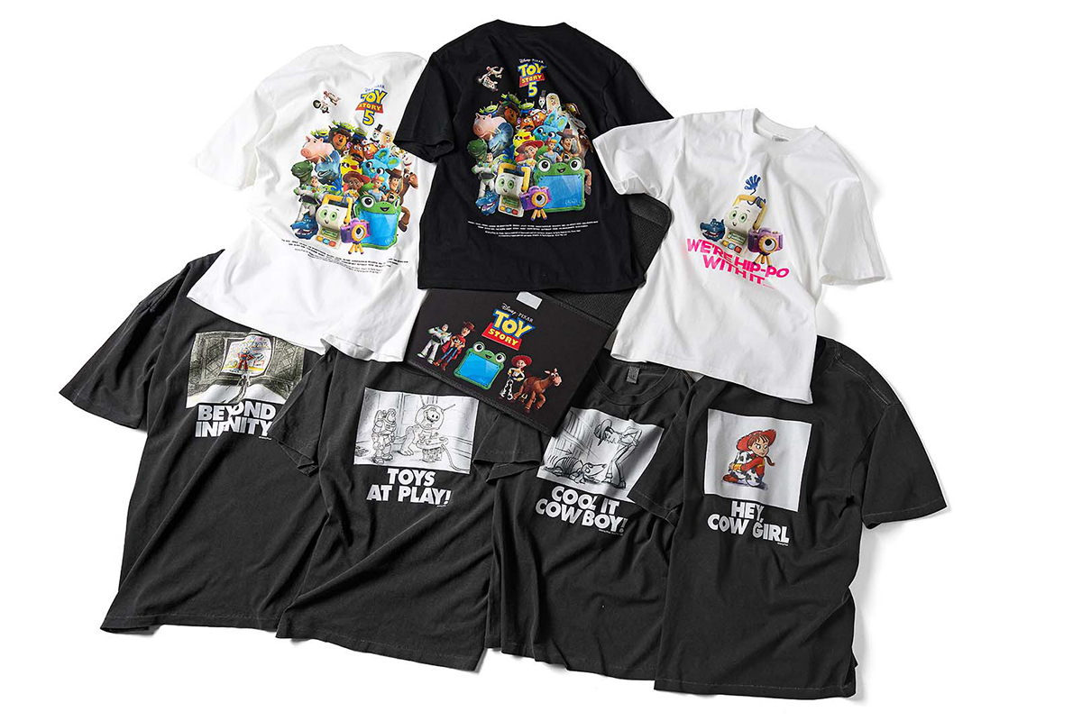 555点限定抽選も！】「トイ・ストーリー」× ZOZOTOWN限定Tシャツ