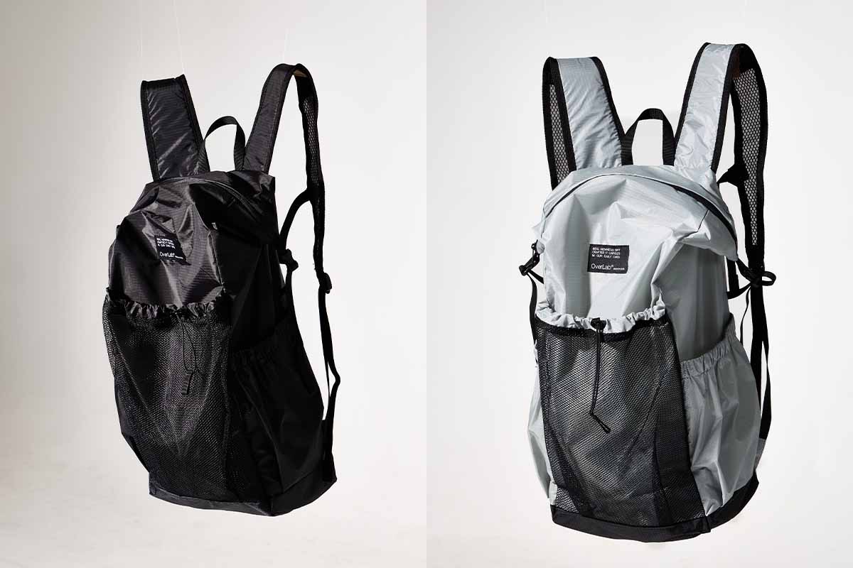 Rapidfire バックパック 黒 軽さ約130g、収納力20L。【OverLab】新作バックパック登場