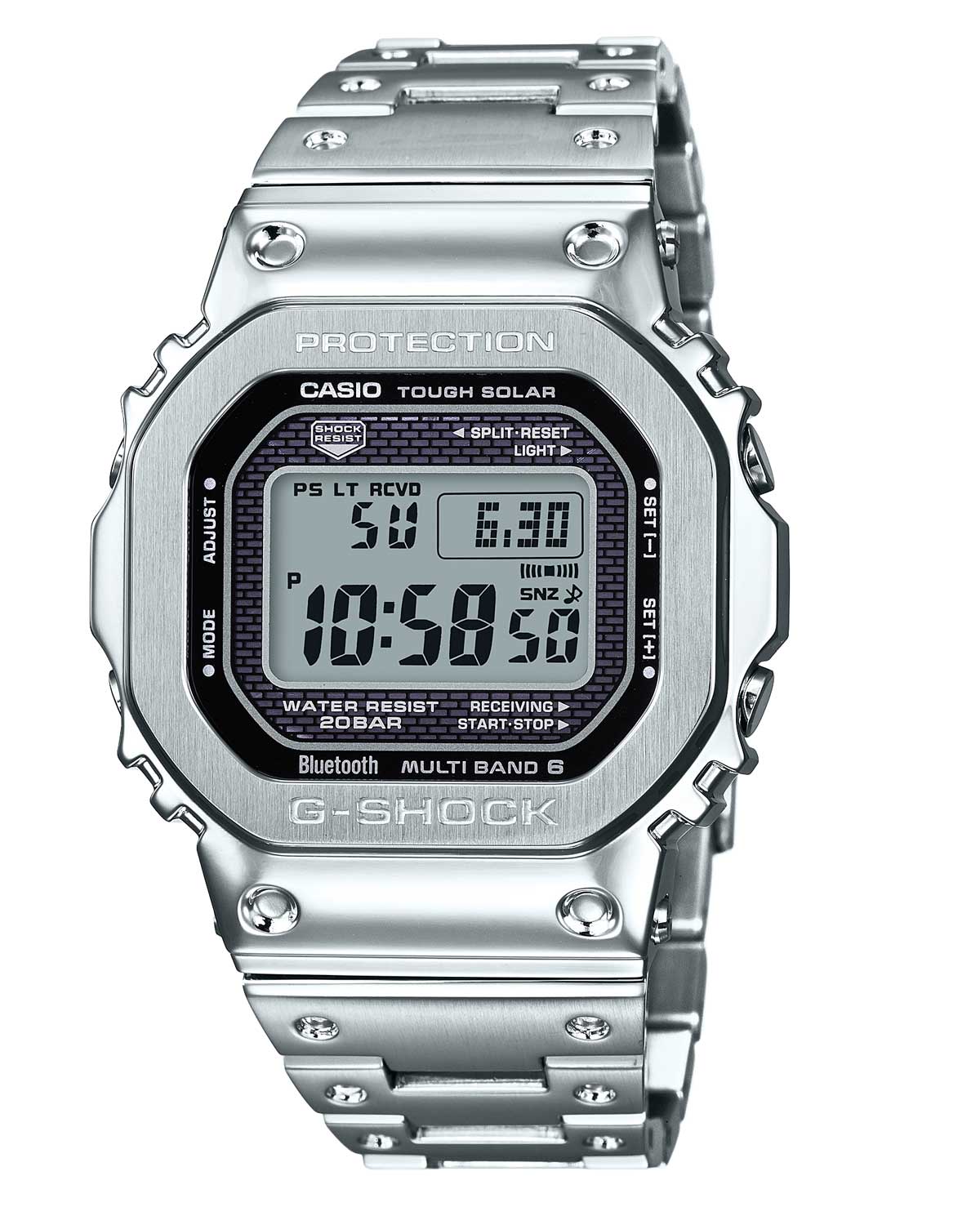 CASIO G-SHOCK 電波ソーラー メタルコアバンド-www.connectedremag.com